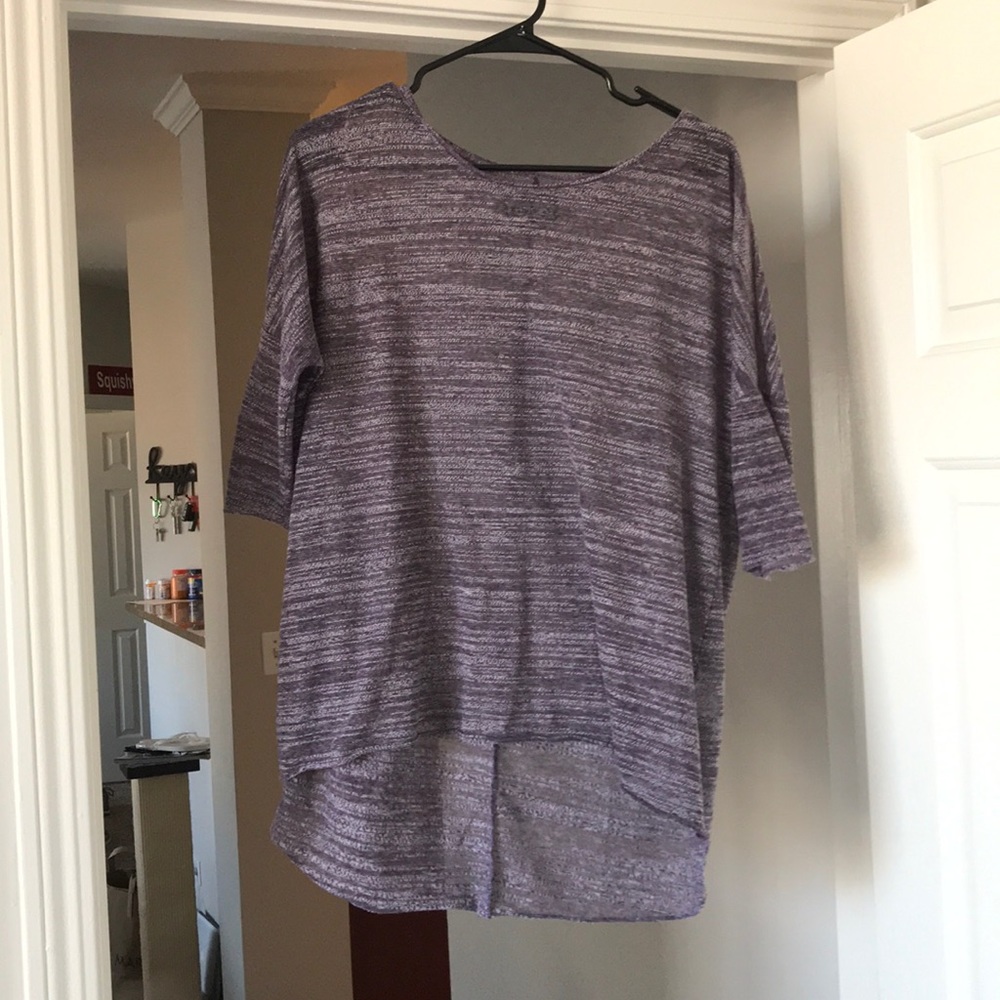 Purple blouse